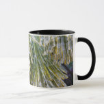 Ice Coated Pine Needles Winter Botanical Mug