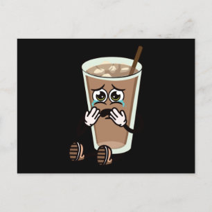 ICE COFFEE POSTCARD