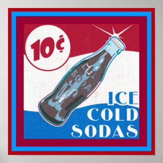 Vintage Soda Posters | Zazzle