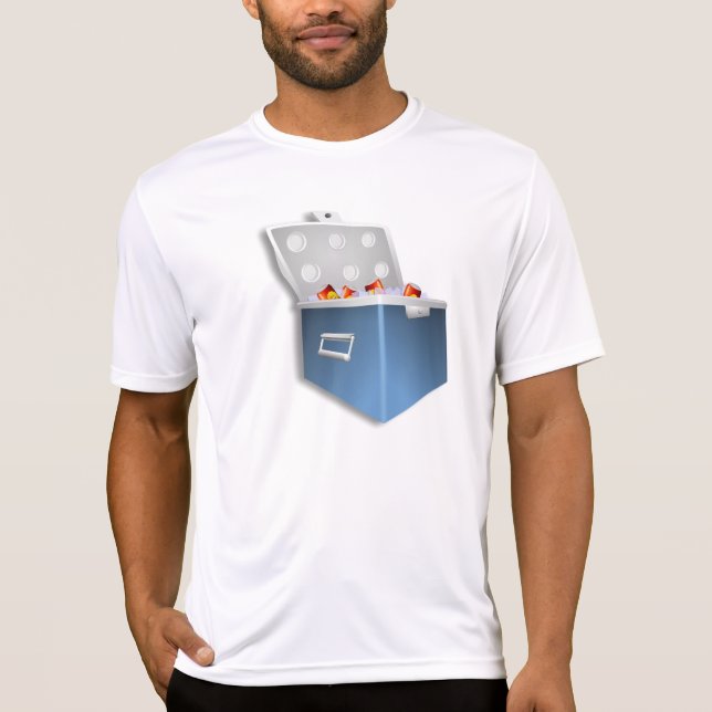 Ice Cooler Mens Active Tee (Front)