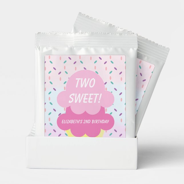 Ice Cream 2nd Birthday Lemonade Drink Mix (Pair)