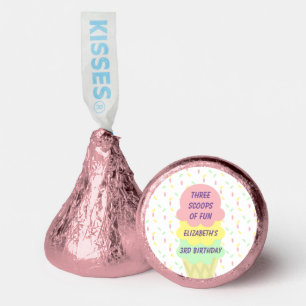 Ice Cream 3rd Birthday Hershey®'s Kisses®