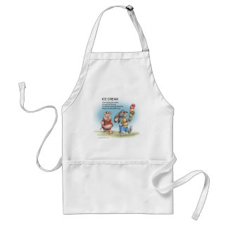 Ice Cream Adult Apron