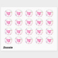 Ice Cream and Cake Sweet One 1st Birthday Classic Round Sticker | Zazzle