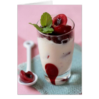 Ice Cream and Cherries Cards