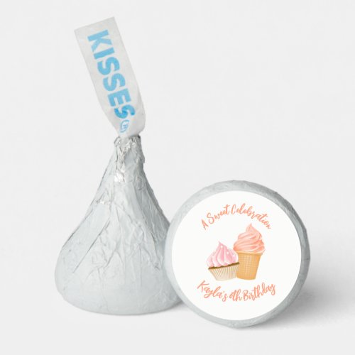 Ice Cream and Cupcake Hersheys Kisses