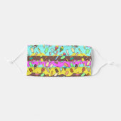 Ice Cream and Popcicles Adult Cloth Face Mask (Front, Folded)