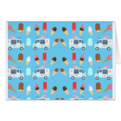 Ice Cream and Truck Pattern (Front Horizontal)