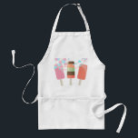 Ice cream / Apron<br><div class="desc">Tasty colourful popsicle ice cream</div>