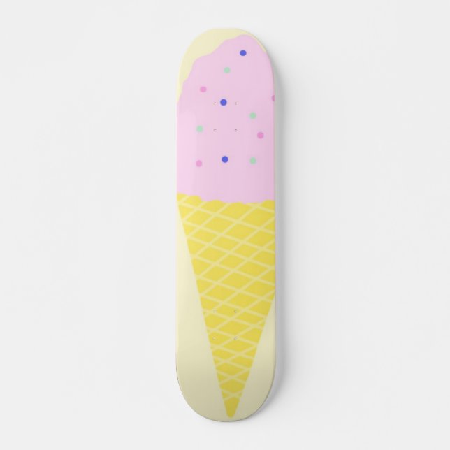 ice cream art skateboard (Front)