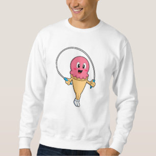 Ice cream at Fitness with Rope Sweatshirt