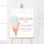Ice Cream Baby Shower Welcome Poster<br><div class="desc">Make your event special with this Ice Cream Baby Shower with our cute and lovely printable Welcome Sign featuring adorable Summer Baby Shower theme. Download,  personalize,  and create lasting memories with this perfect touch for your joyous celebration!
 
BS1074</div>