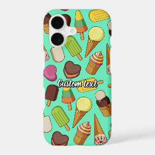Ice Cream Background iPhone 17 Case