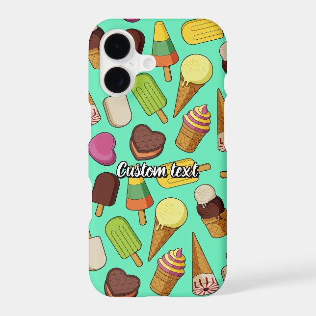 Ice Cream Background Case-Mate iPhone Case (Back)