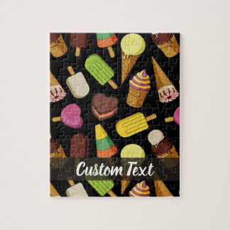 Ice Cream Background Jigsaw Puzzle