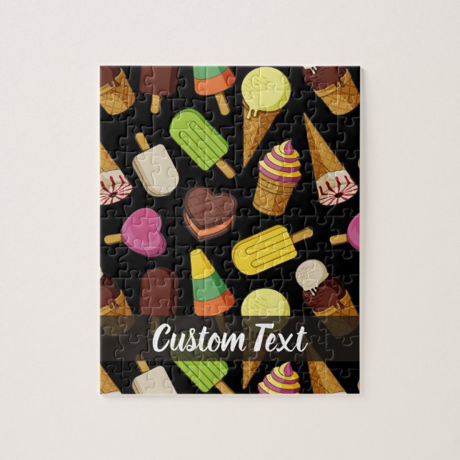 Ice Cream Background Jigsaw Puzzle (Vertical)