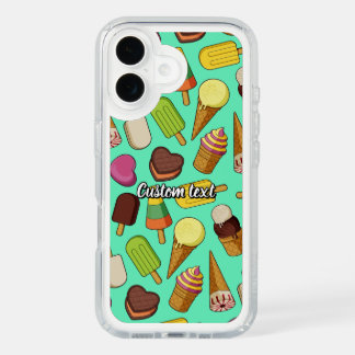 Ice Cream Background iPhone 16 Case