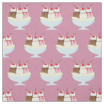 Ice Cream Banana Split Fabric