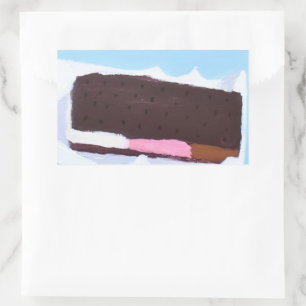 Ice Cream Bar Rectangular Sticker