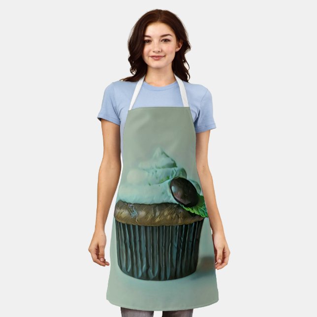 Ice cream birthday gift apron (Worn)
