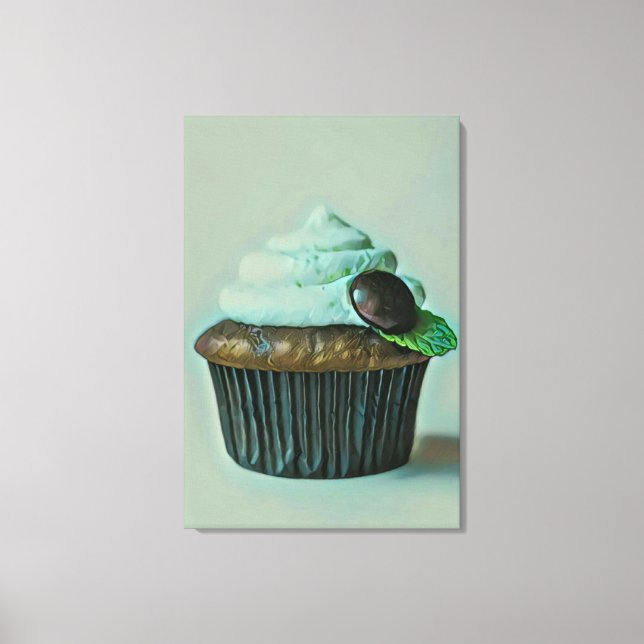 Ice cream birthday gift canvas print (Front)