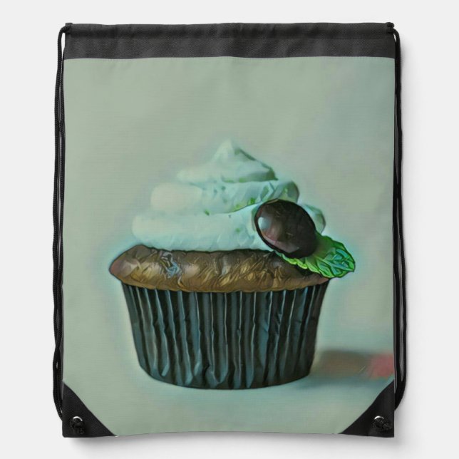 Ice cream birthday gift drawstring bag (Front)