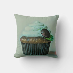 Ice cream birthday gift throw pillow