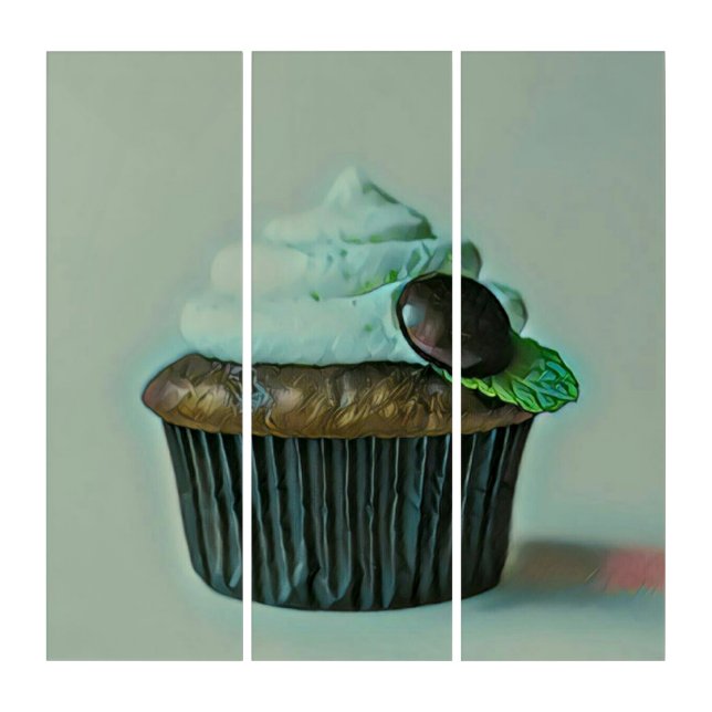 Ice cream birthday gift triptych (Front)