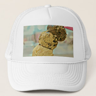 Ice cream birthday gift trucker hat