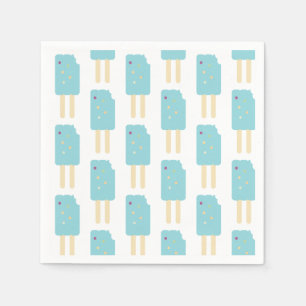 Ice Cream Birthday Party Cones Napkins