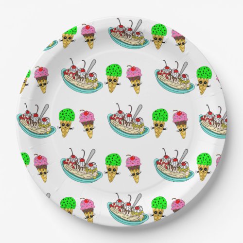 Ice Cream Birthday Party   Paper Plates