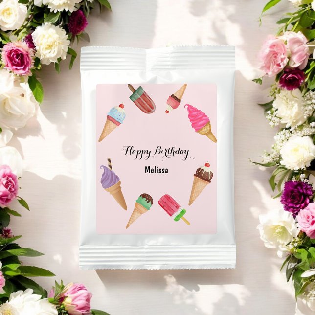 Ice Cream Birthday Pool Party Pink Margarita Drink Mix (Creator Uploaded)