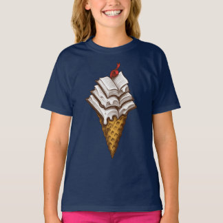 Ice Cream Books T-shirt