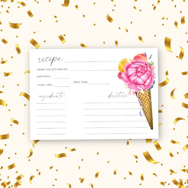 Ice cream - bridal shower recipe (Creator Uploaded)