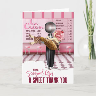 Ice cream Bridal Shower Scooped Up Card