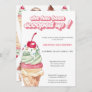 Ice Cream Bridal Shower scooped up Invitation