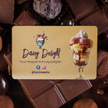 Ice Cream Business | Delicious Sundae Brown