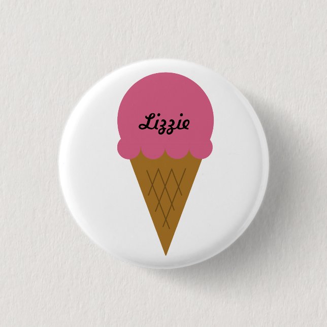 Ice Cream Button (Front)