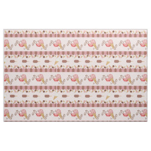 Ice Cream Cafe Fabric