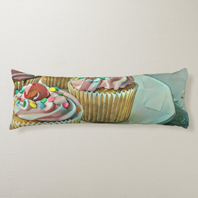 Ice cream cake body pillow (Front)
