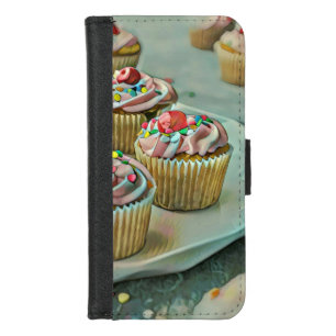 Ice cream cake iPhone 8/7 wallet case