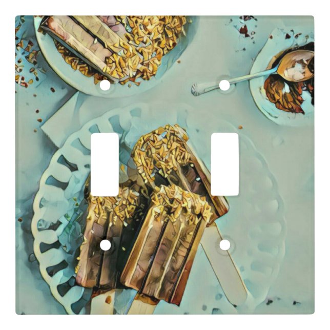 Ice cream cake light switch cover (Front)