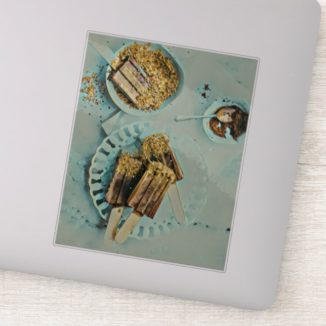 Ice cream cake sticker (Detail)