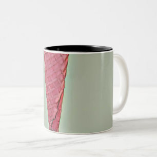 Ice cream cake Two-Tone coffee mug