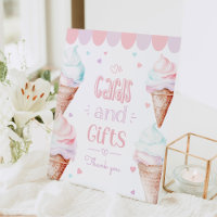 Ice cream Cards and gifts birthday