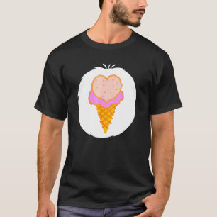 Ice Cream Care For Bear Flower Costume Halloween P T-Shirt