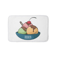 Ice cream cartoon illustration