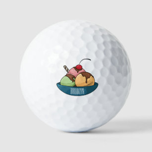 Ice Cream Cone Golf Balls, Zazzle