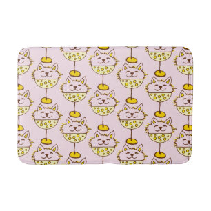 Ice Cream Cats II Bathroom Mat