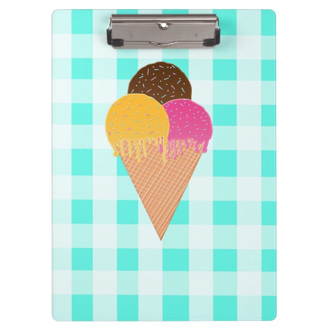 Ice-cream Clipboard (Front)